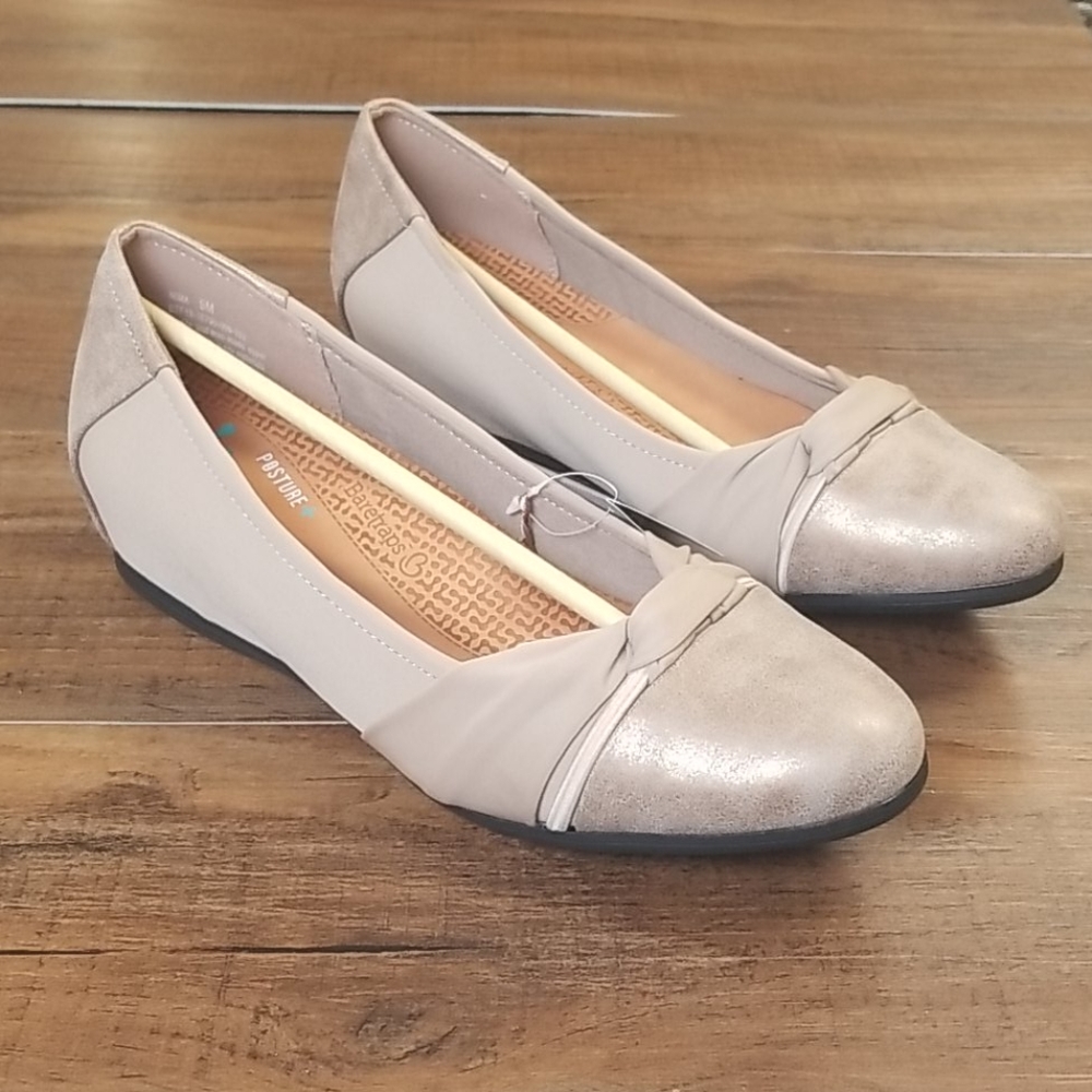 BareTraps Soft Bronze Nima Flat Shoes
